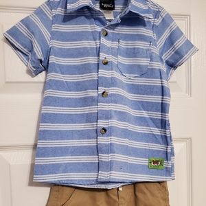 Little Rebels, boys, size 4T, 2-piece short set